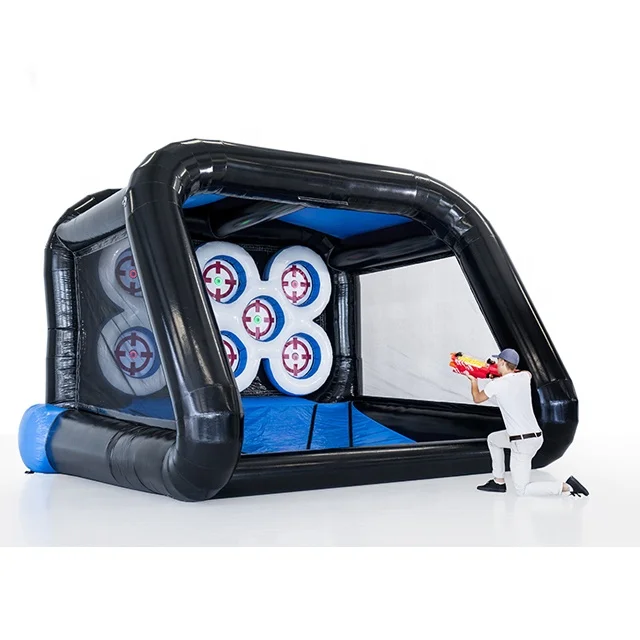 Hot sale ips inflatable, inflatable shooting arena with IPS system