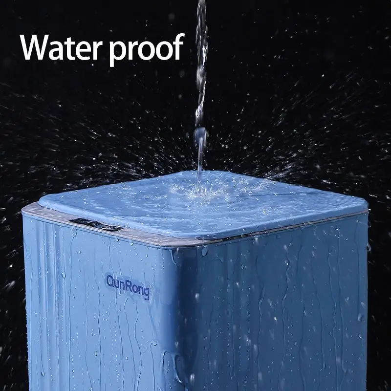 manufacturer Indoor Rechargeable Automatic Intelligent Trash Can ABS Plastic Sensor Smart Trash Bin