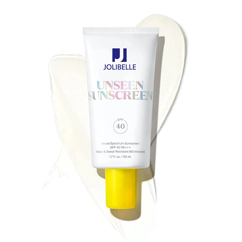 Фирменная торговая марка, органический солнцезащитный крем SPF 40 без масла, солнцезащитный крем, невидимый риф, безопасный солнцезащитный крем широкого спектра для лица