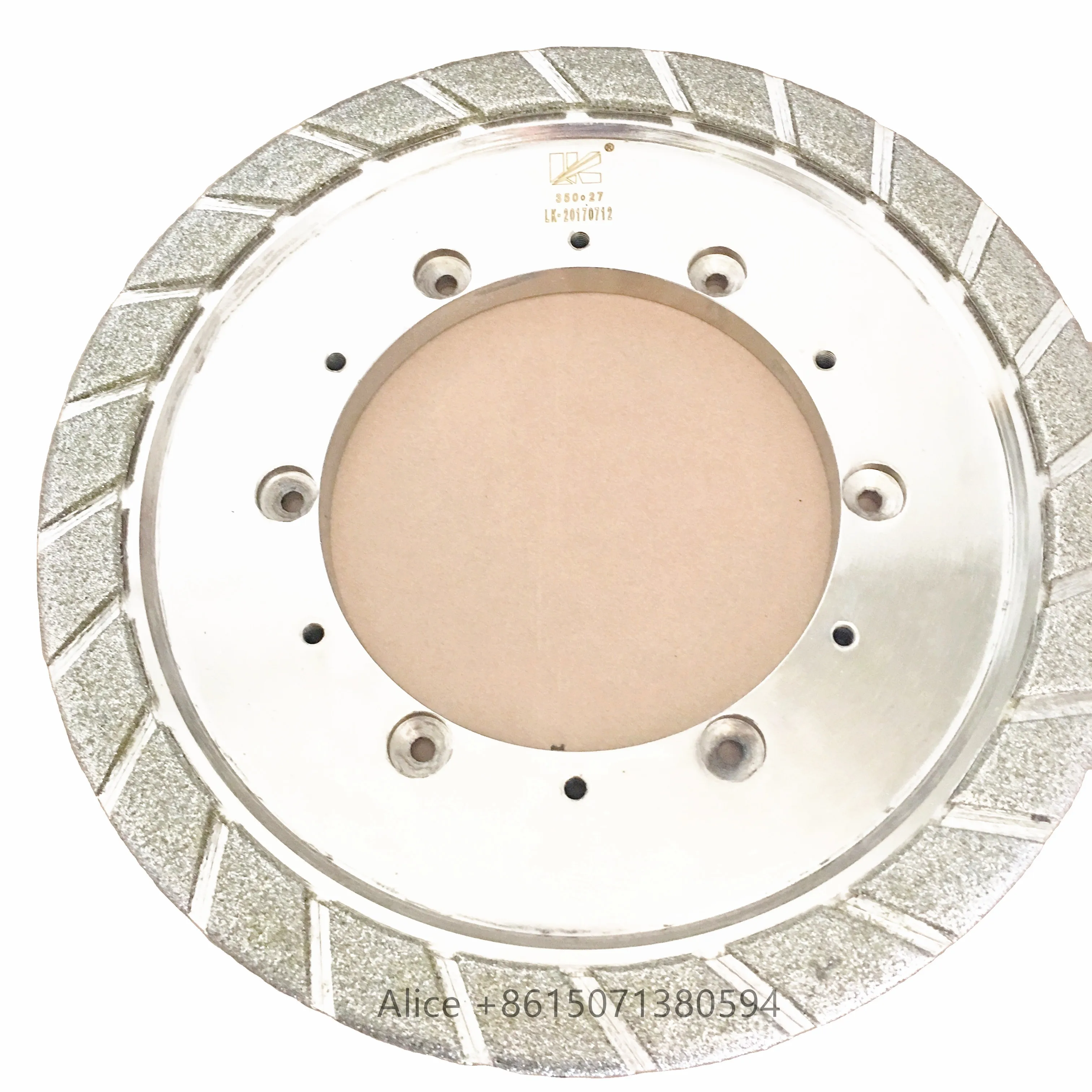 300mm OEM out arc INDIA  grinder machine diamond grinding wheel for grinding brake discs