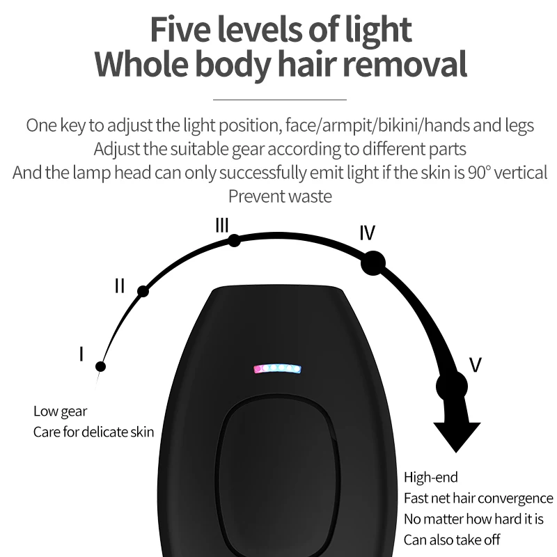 Portable at home  IPL SHR  laser hair removal machine ipl hair removal certified handset for men