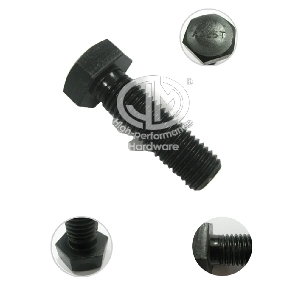 BLACK OXIDE ASTM A325 A490 heavy hex structural bolt
