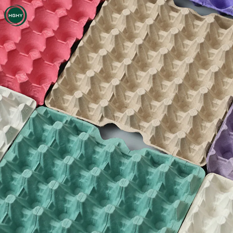 Hghy Top Sale Pulp Moulding Machine Manufacturer High Efficiency and Supper Quality Egg Tray Making Machine Paper With Driyer