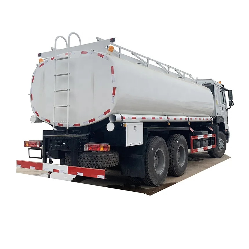 High Efficiency Fuel Tanker 20000 Liters SINOTRUCK HOWO 6X4 Truck with 371 HP engine power for sales