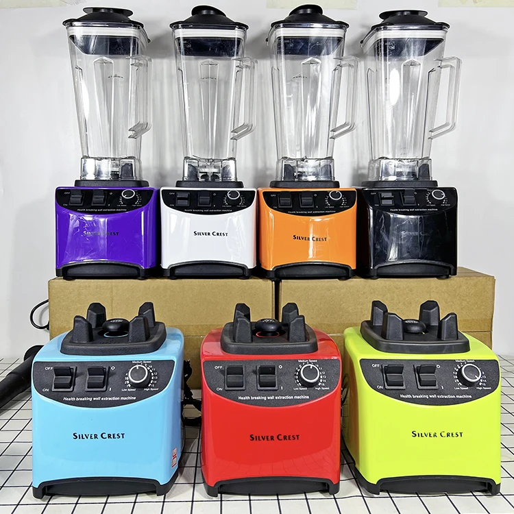 2 In 1 9500w Strong Power Mixer Blender Silver Crest Blender For Home Use Good Quality Blender Mixeur Professionnel