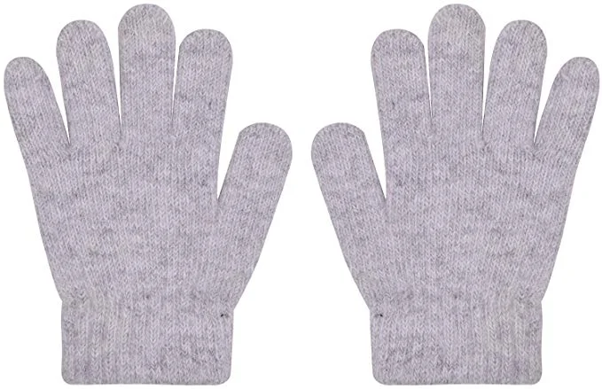 Cheap Soft Winter Warm Stretchy Magic Acrylic Glove Knitted Mittens for Kids