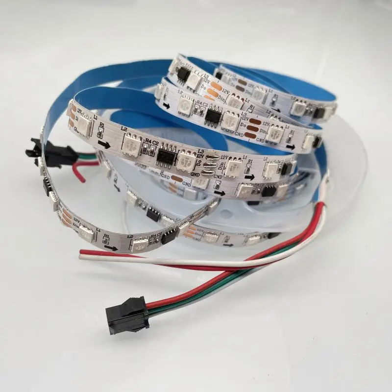 Customized New Products 2835 Smd Project Decoration Programmable Chasing LED Strip DC24V WS2811