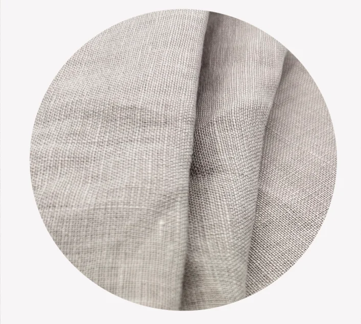 100% linen fabric for upholstery print linen fabric yarn dyed fabric textile raw material