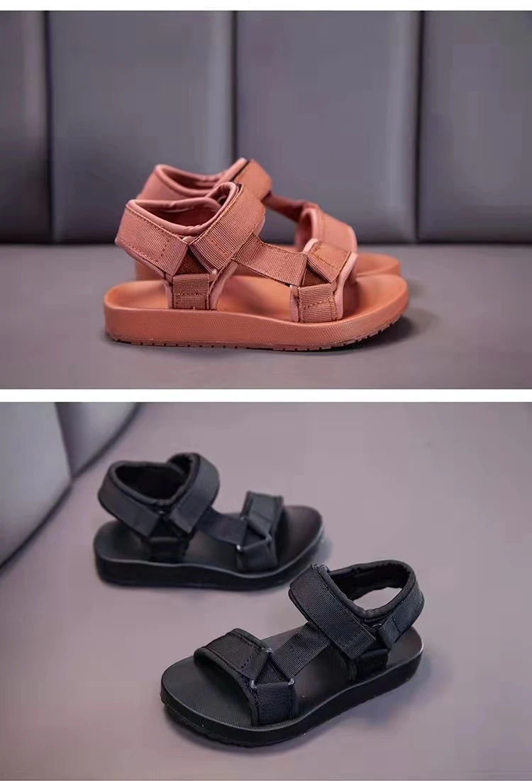 Factory wholesale sandals and slippers fashion trendy Oxford cloth 2022 summer new non-slip dual-purpose beach shoes men