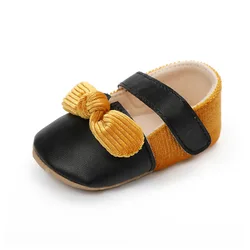 EVERTOP new arrival outdoor comfortable soft sole PU leather baby shoes baby princess shoes