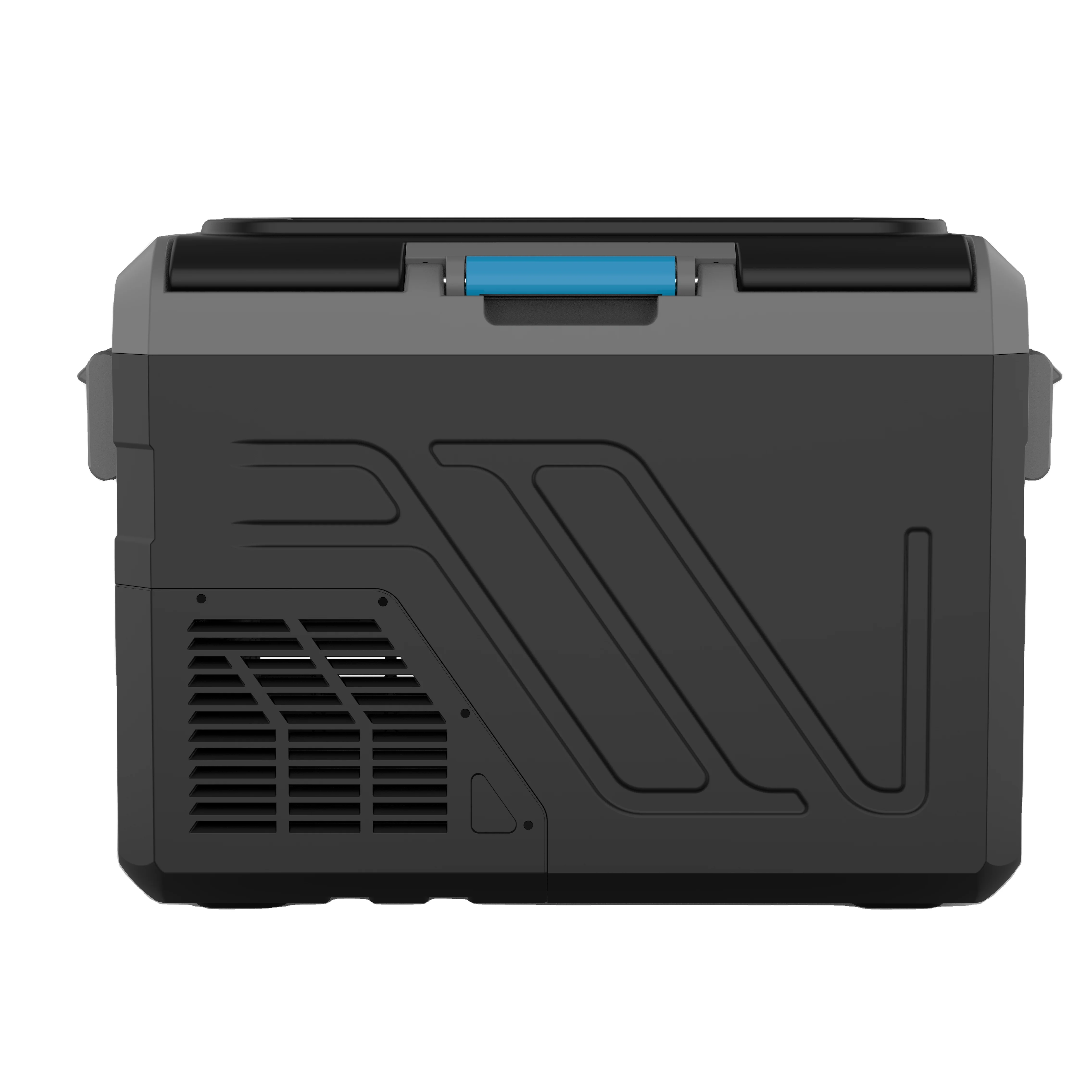 China wholesale 32L single cooling portable car fridge camp refrigerated compressor 12 volt freezer box car camping fridge