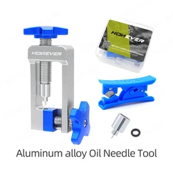 Bicycle tool disc brake pin installation tool five-wire body pressing ring into the tubing cutter Nylon needle inserting tool