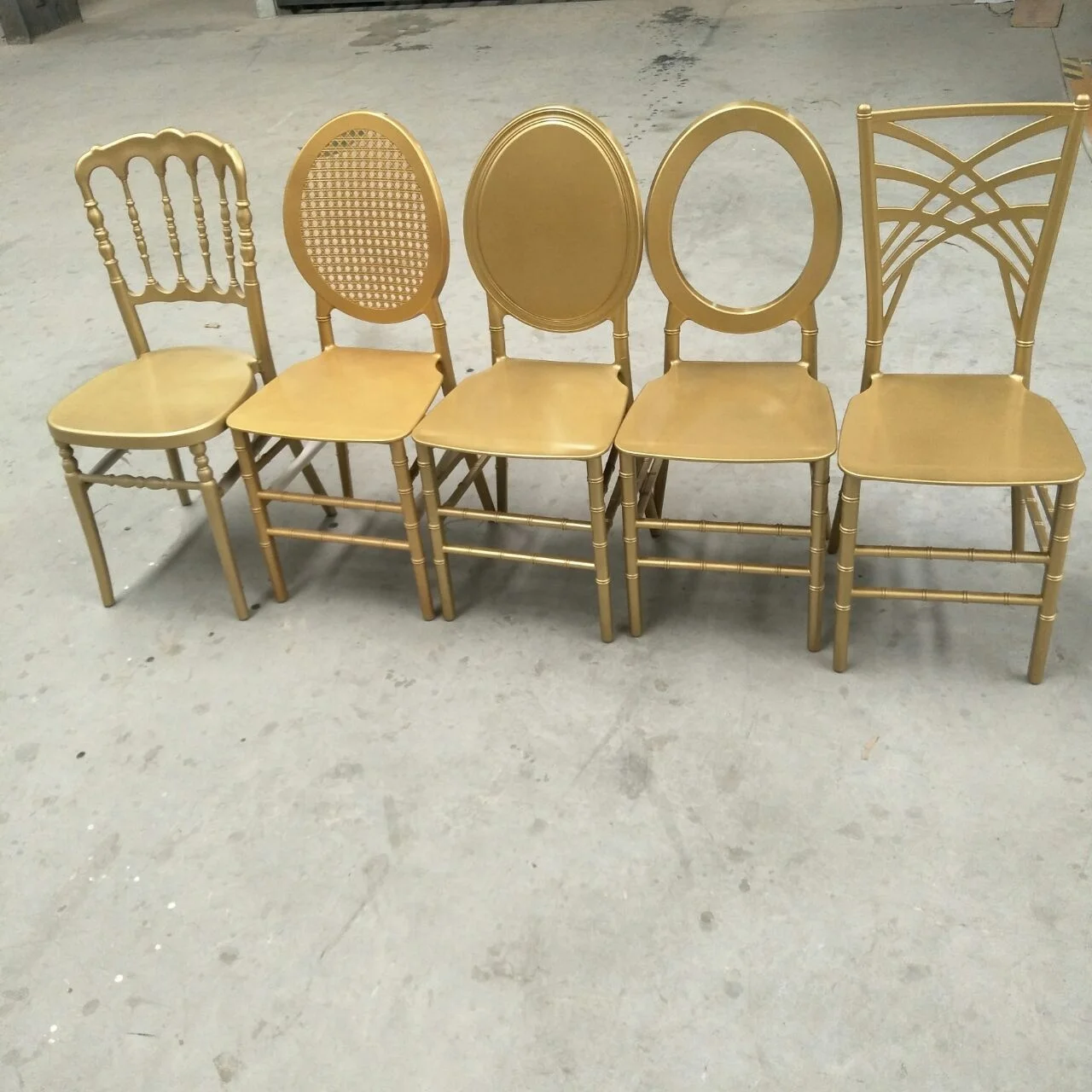 PP Resin Plastic Stackable Wedding Event Party Rental Dining Chair