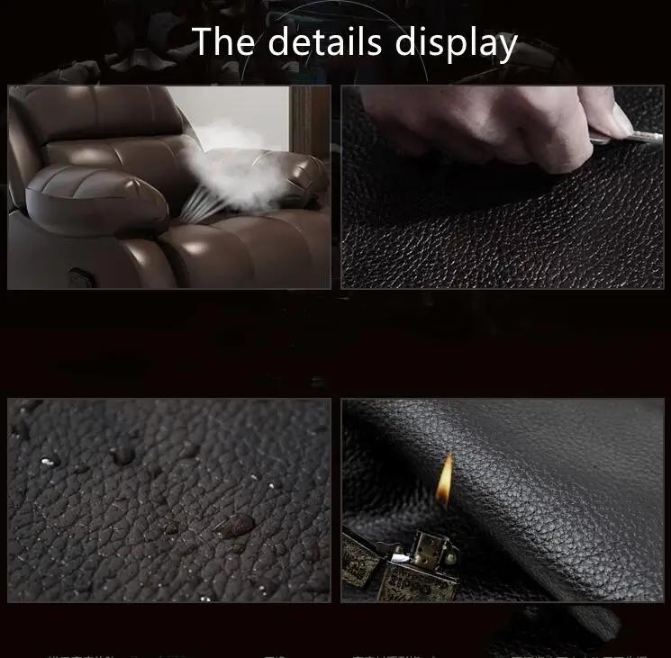 Factory customized home theater recliner sofa leather cinema electric power recliner Lounge theater furniture