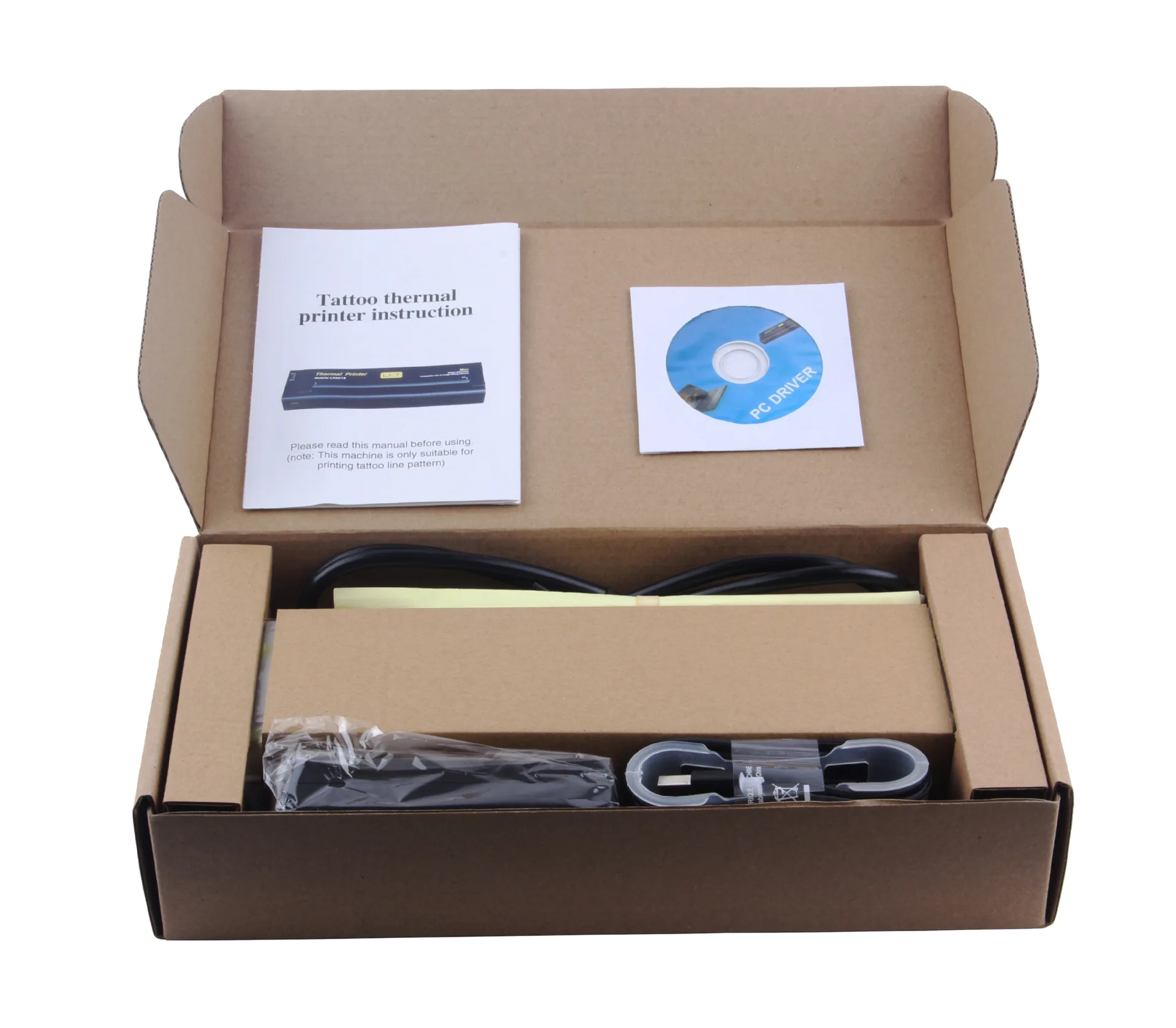 Mini USB Tattoo Transfer Machine Printer Thermal Stencil Maker Copier for Tattoo Transfer Paper Supply permanet makeup machine