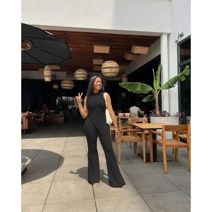 High Quality 2 Piece Flares Set Womens Autumn Fall 2022 Women New Streetwear Fashion Trending Clothing Clothes Tracksuit 2022