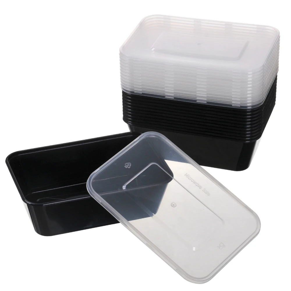 disposable plastic food container with lid plastic disposable snack food container