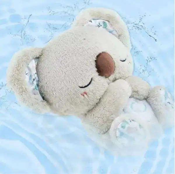 Leemook hot sale children plush toys babies koala stuffed animal plush sleeping toy with music