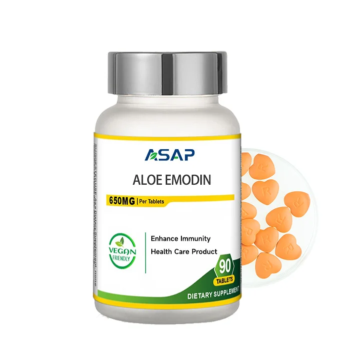 OEM Aloe Vera Extract Tablets Fat Burner Herbal Food Supplement Emodin Tablet