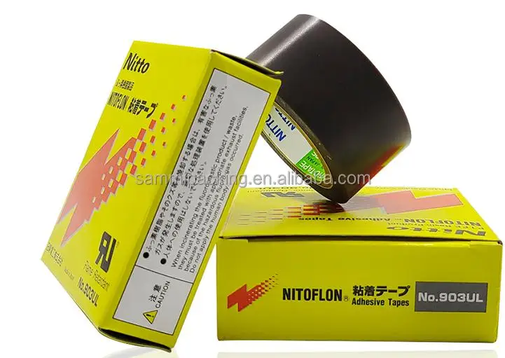 NITTO Denko Nitoflon 903ul PTFE Adhesive Tape High Temperature PTFE Pure Film Gray Heat Sealing Tape