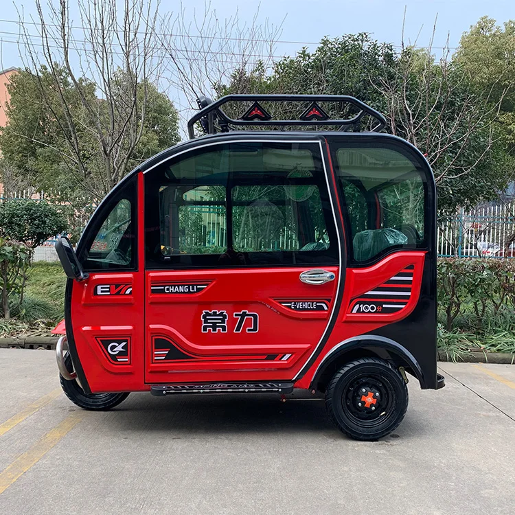 800W 60V 3-wheel electric car, adult tricycle, mini electric tricycle  tuktuk for sale