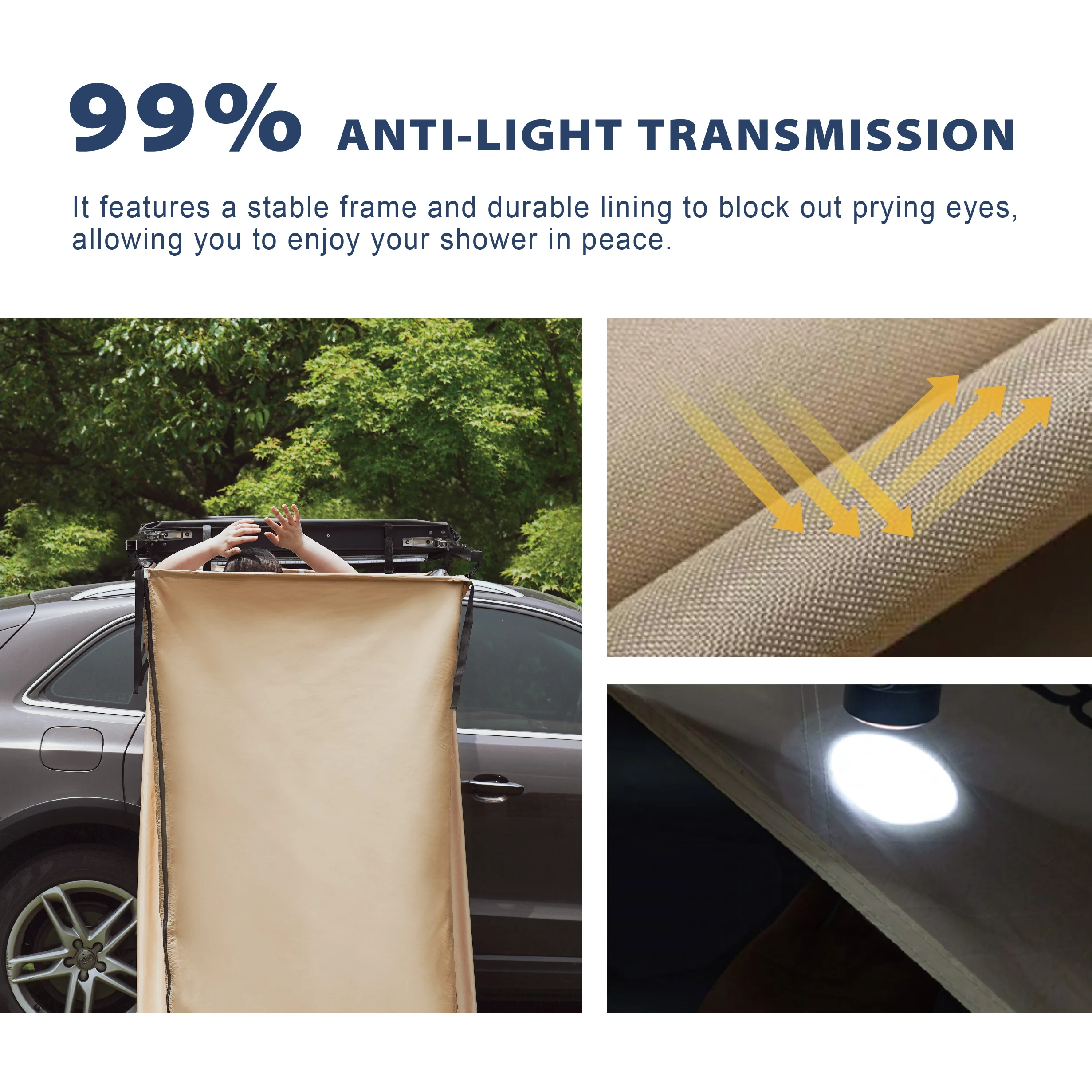 Awnlux Offroad shade Privacy Car Side Ensuite Awning Camping Car Side Shower Tent Outdoor Bath Toilet Tent