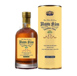 Truong Sinh Ginseng Whisky Bottle With Alcoholic Beverage Grains And Herbs Blended Ngoc Linh ginseng