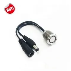 DC12V-24V 6A светодиодный сенсорный диммер 16 мм из нержавеющей стали мгновенный переключатель для светодиодных полос