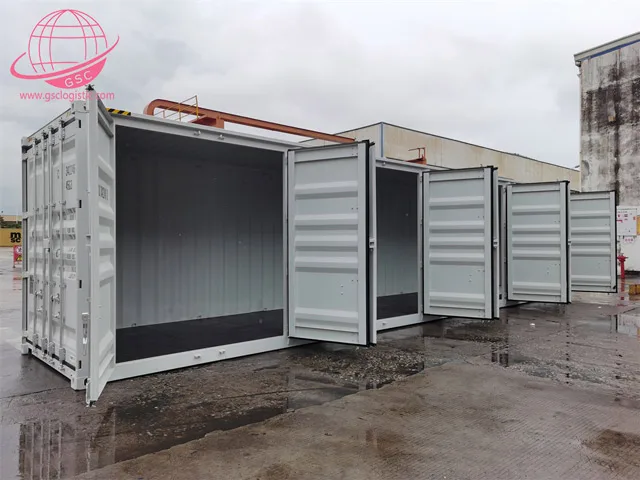 New 40 Feet High Cube Open Side Dry Cargo Shipping Container