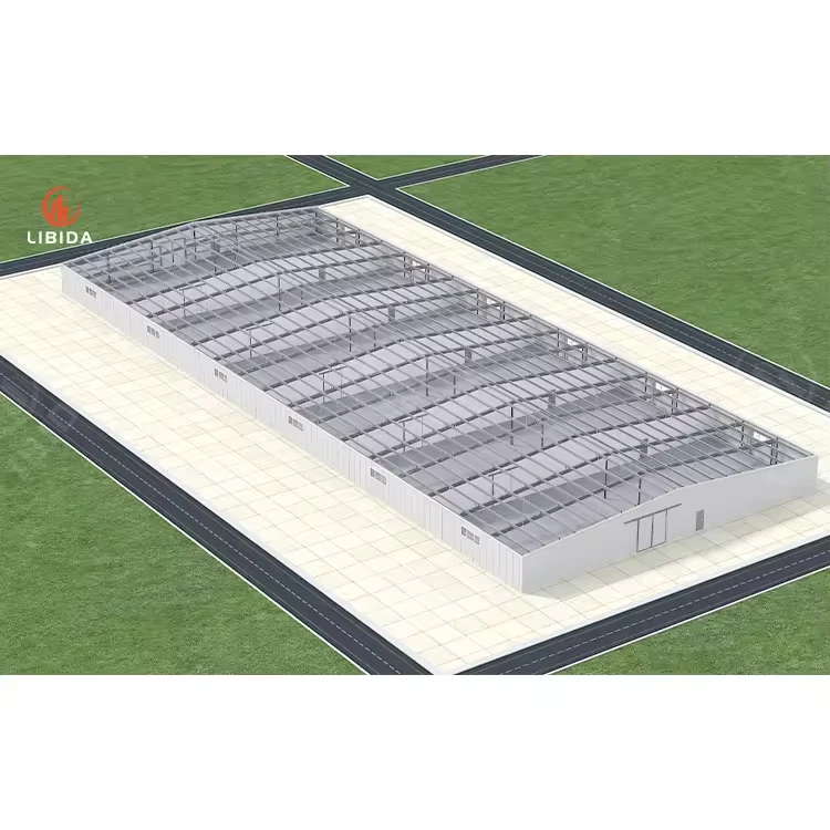 Factory Price Steel Structure Building Prefabricated Large Span Warehouse For Sale
