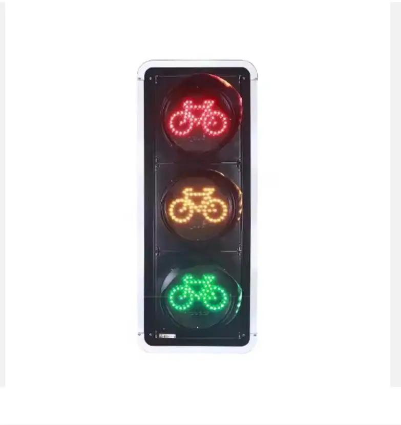 Road Safety Cheap Price led traffic light 300mm portable traffic signal light Road entrances and exits high-brightness LED