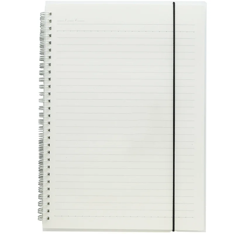 Wholesale cheap student diary easy writing PP school A5 spiral notebook