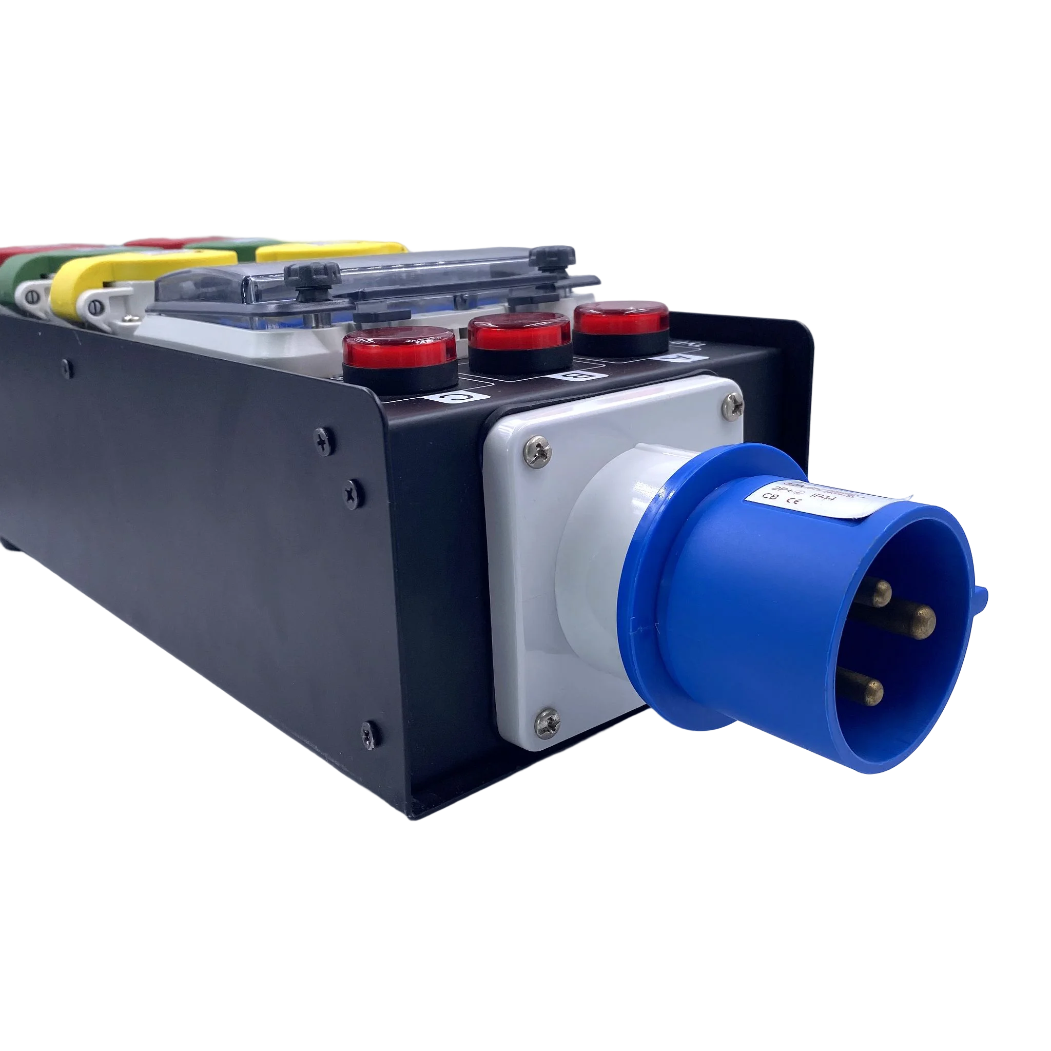 32A 3P Input Portable Power Distribution Distro Box