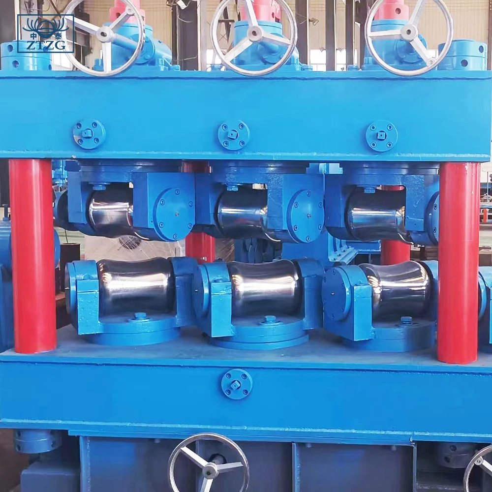 Металлическая машина для выпрямления труб простая в эксплуатации производственная линия стальная