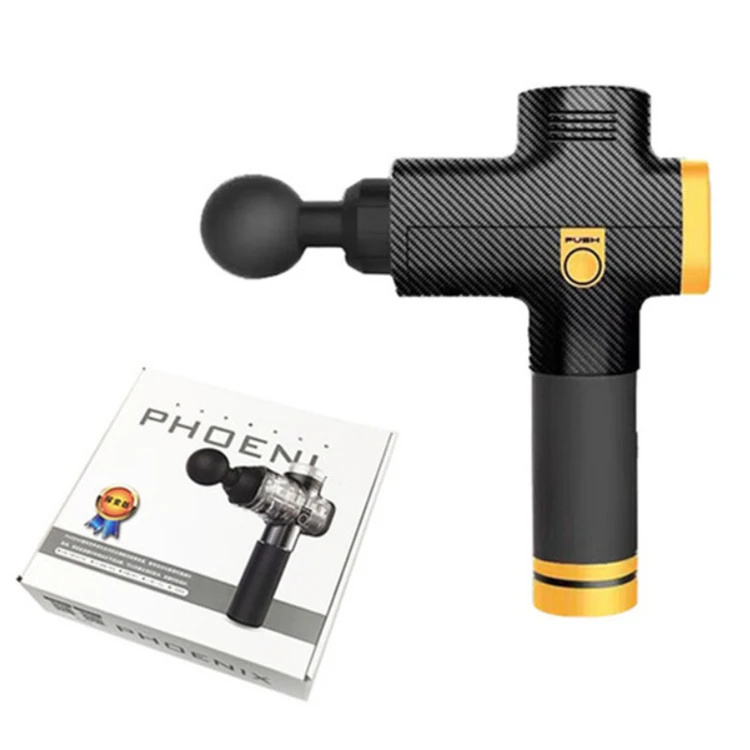 Цветные гофрированные карточки на заказ, Спортивная упаковка, верхняя часть передней части, подарочные коробки из крафт-бумаги для массажного пистолета для глубоких мышц Fascia