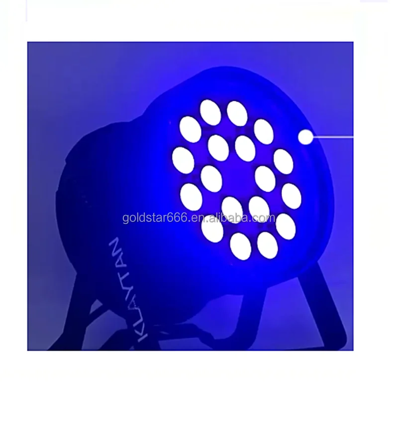 TOP spotlight 18*18w Wash Light 300W Rgbwa+Uv 6 In 1 Led Par Lighting Zoom Par Lights Disco Dj Bar Nightclub Stage Party Wedding
