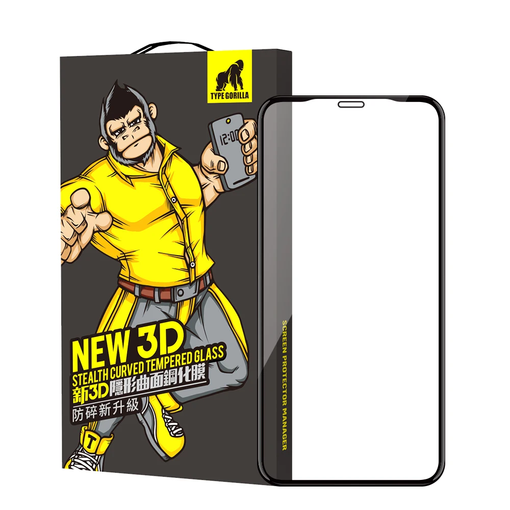 TG оптовая продажа 2.5D 9H полное клеевое покрытие закаленное стекло 3D Защита экрана для Apple IPhone 12 11 Pro Max Mini X XS