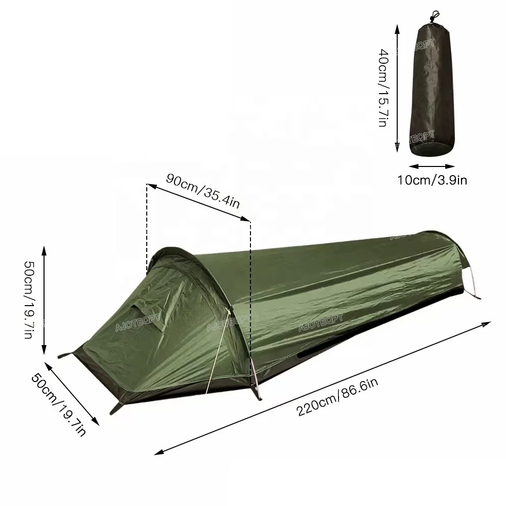 AJOTEQPT Solo Bivvy 1 человек легкая палатка уличные палатки