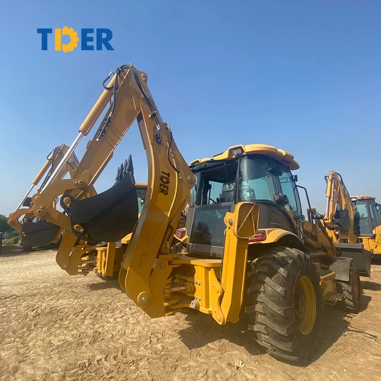 TDER Mini NEW Excavators Front Loader with Backhoe Zt388