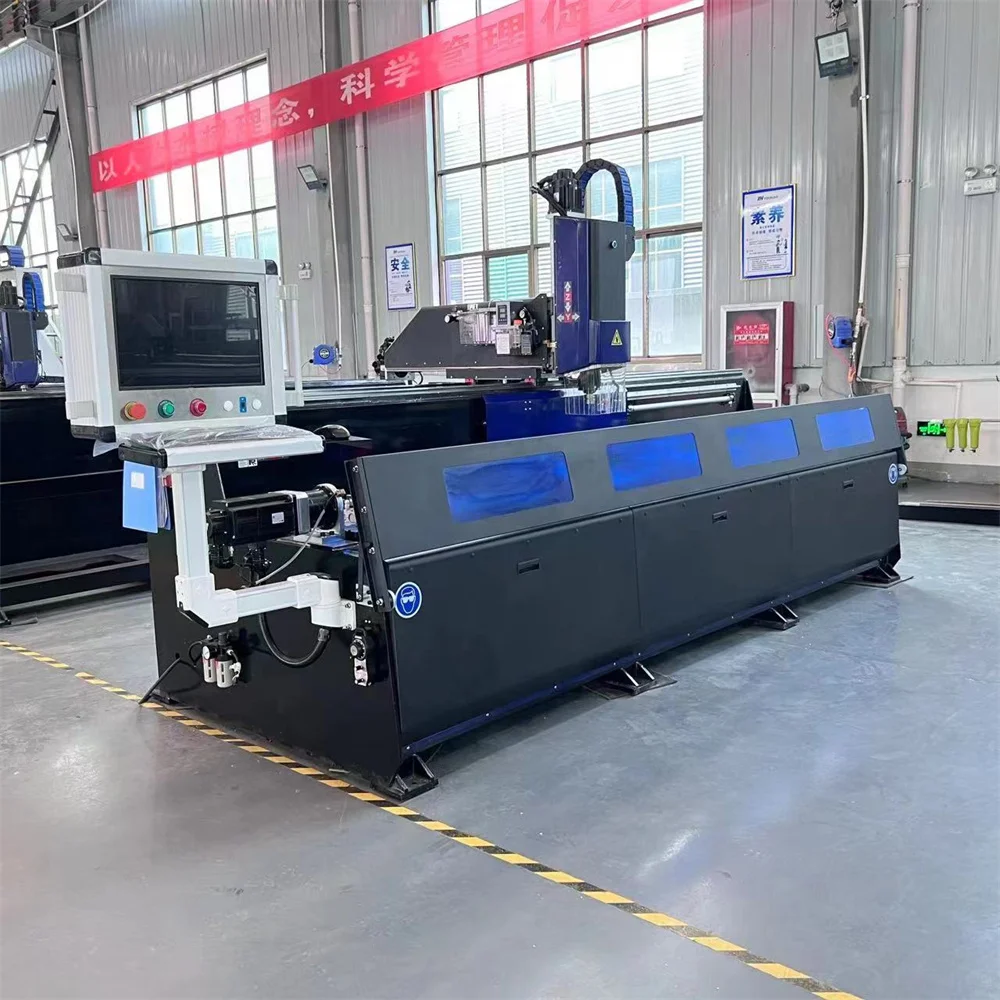 YOUHAOCNC 2024 new arrival 3000mm 6000mm Aluminium Profile CNC Drilling Milling Machine For Door And Window