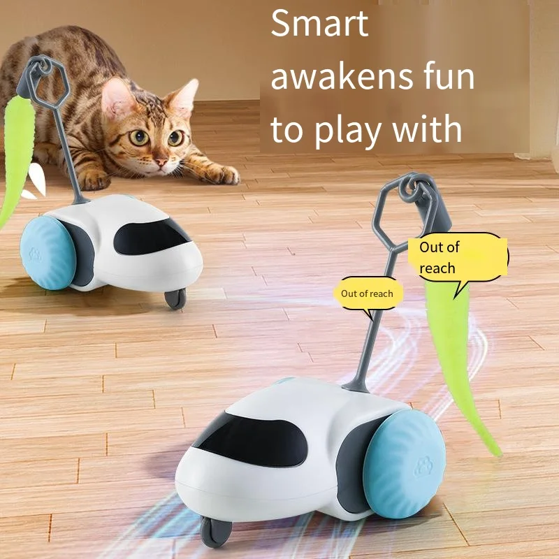 Игрушка для кошек гравитационная машинка