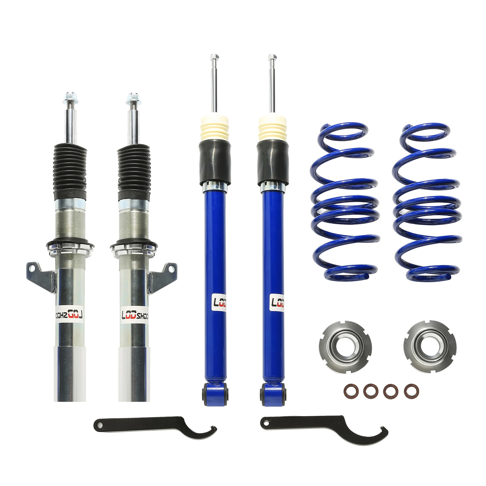 Performance Shock Absorber Coilover Suspension Kit For Golf 7