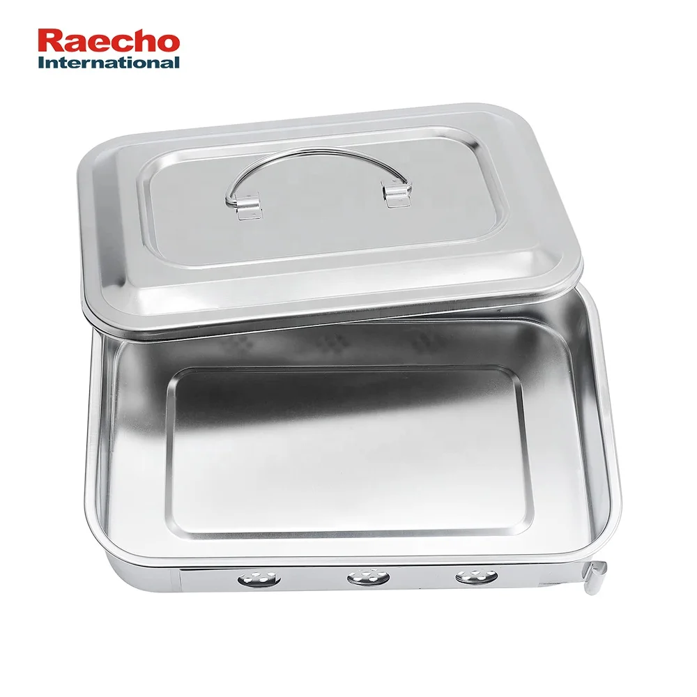 Professional Medical Container Stainless Steel Disinfection Box Containers for Surgical Room