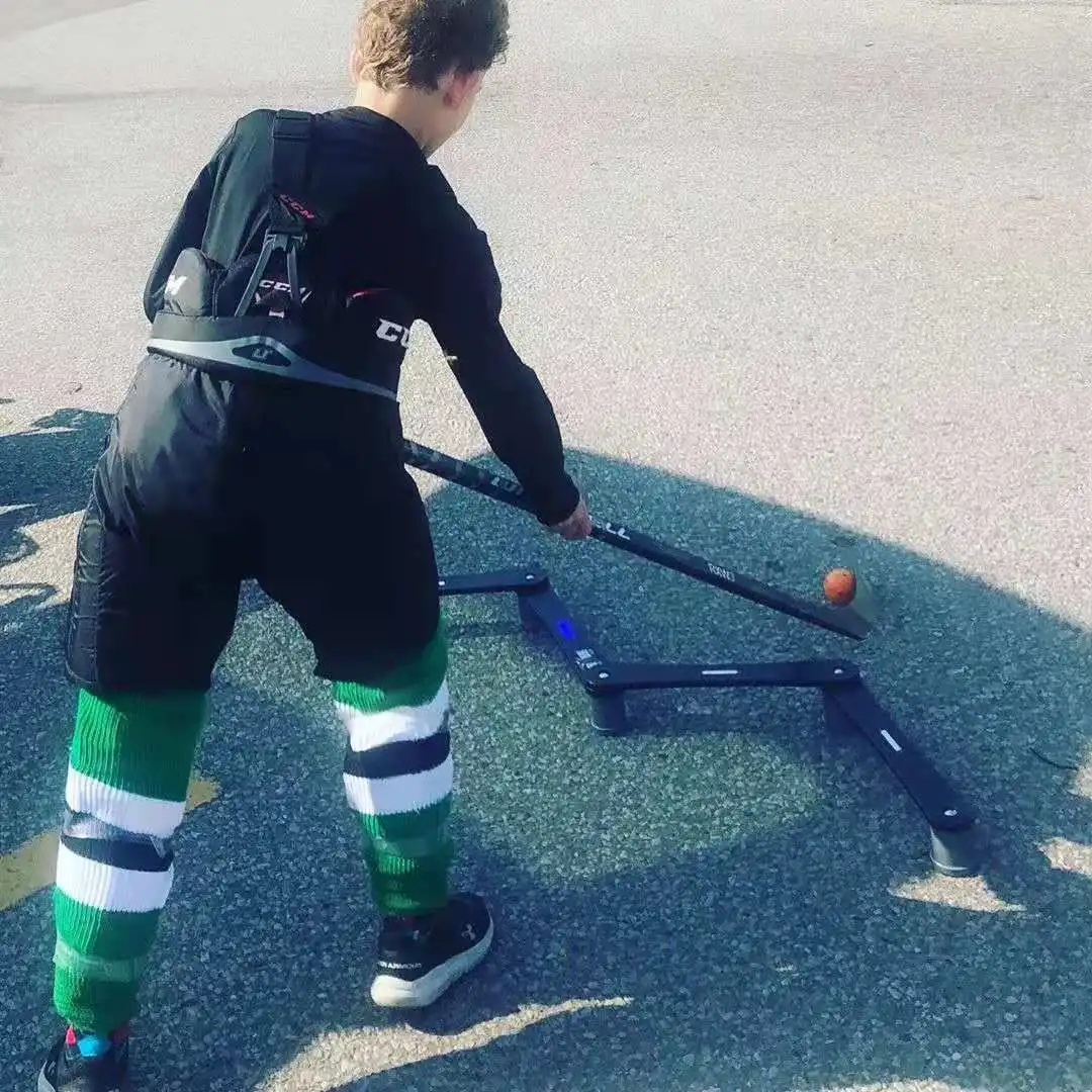 Экстремальные 5 секций Stickhandling Универсальный учебное пособие ледяной хоккейный тренировочный