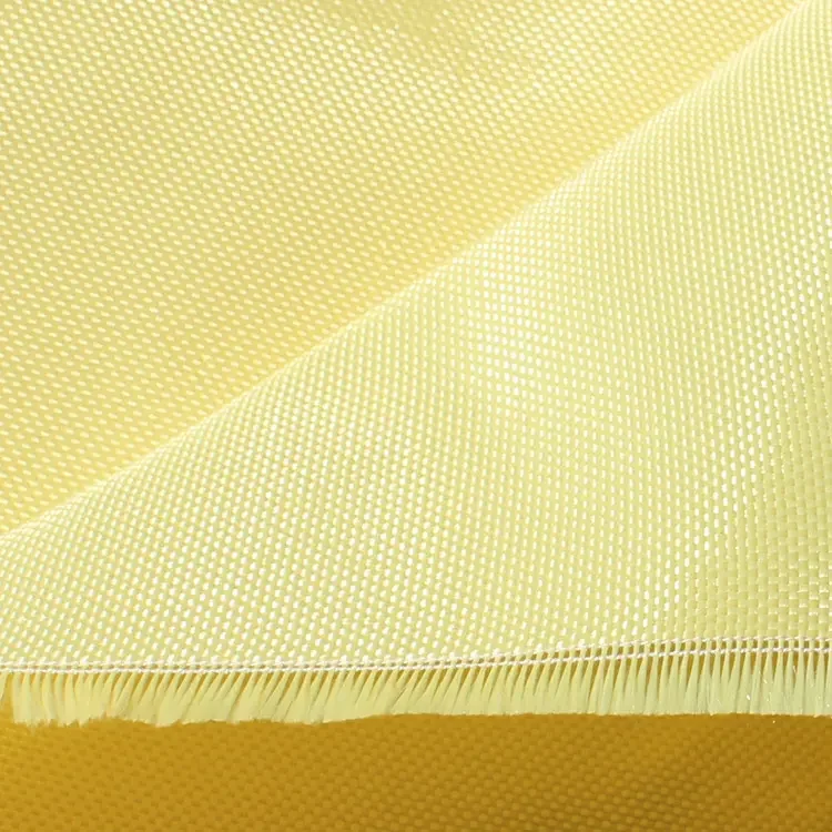 High Strength 800D 250g Plain Twill Aramid Fiber Fabric