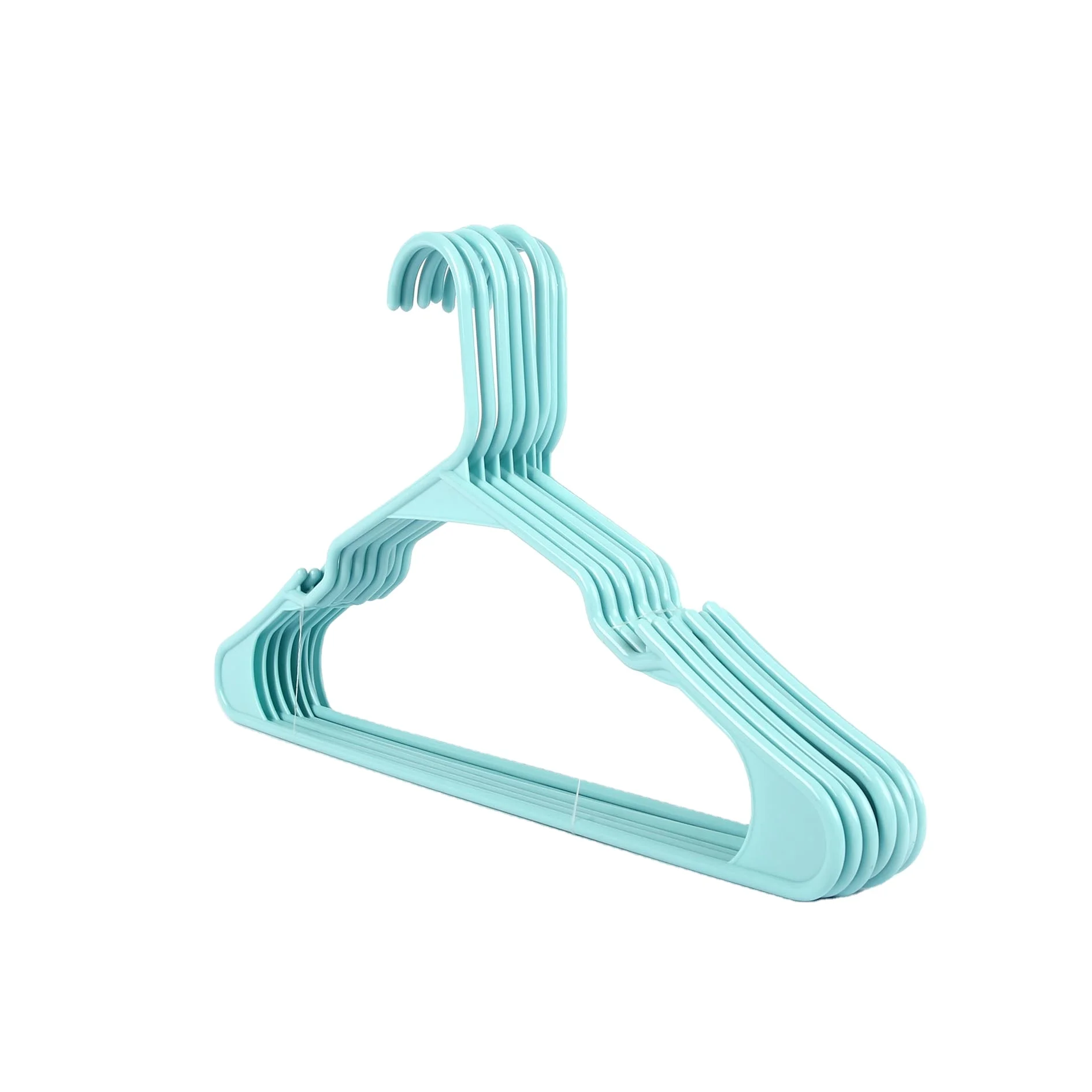 Оптовая продажа прочные тонкие Экономичные недорогие вешалки стандартная черная пластиковая вешалка с плечевыми канавками