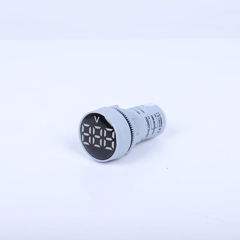 High quality dc voltmeter 22mm round digital voltmeter 20/50/100a dcv lcd digital voltmeter ammeter vol