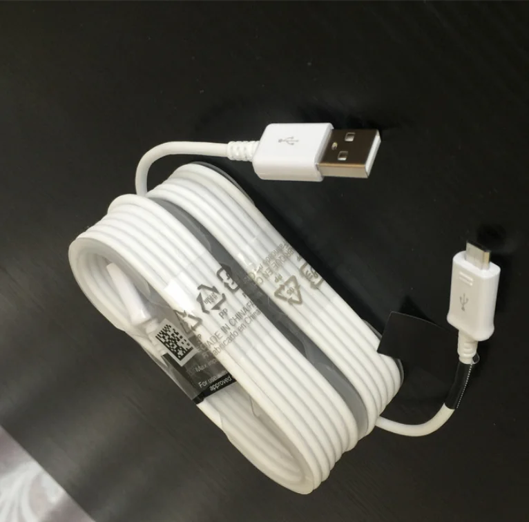free shipping Original Quality 1.5M Micro Usb cable For Samsung Galaxy Note4 S7 S6 Micro Usb Data Cable
