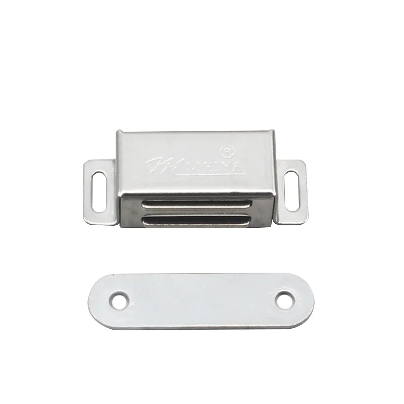 95mm Stainless Steel Magnetic Door Latch Cabinet Closure Drawer Catch Door Magnets for Kitchen Bathroom Cupboard