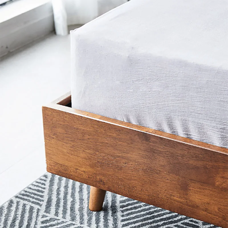 OEM modern Master Bedroom Furniture Set Luxury Suspended Bed Frame wooden Suspending Bed size for bedroom